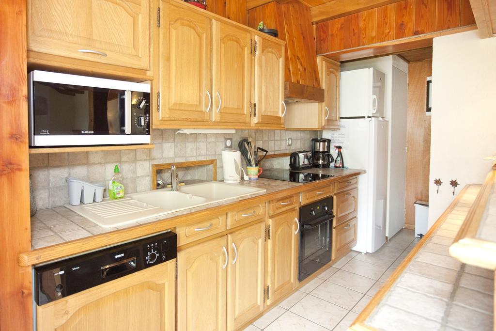 Chalet L'Aubepine Residence B&B Bessans Rum bild